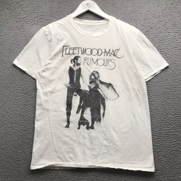 Tops - Vintage 90s Fleetwood Mac Rumours T-Shirt, Retro Fleetwood Mac shirt tee unisex